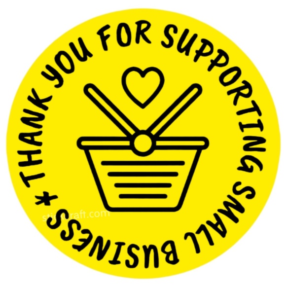 Pack of 100 Stickers | thank you Stickers 2 in round| Packaging Supplies NWT - Picture 7 of 13